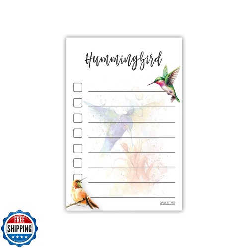 Hummingbird sticky notes do - to,